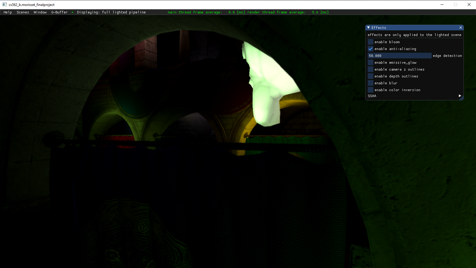 Phong Tessellation Screenshot 01