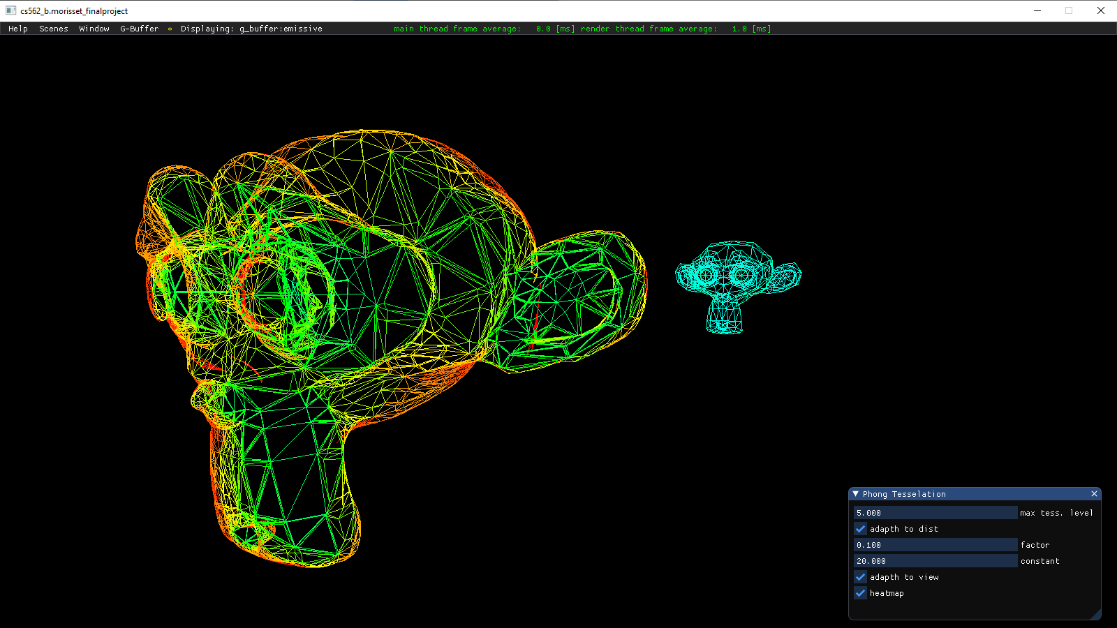 Phong Tessellation Screenshot 01